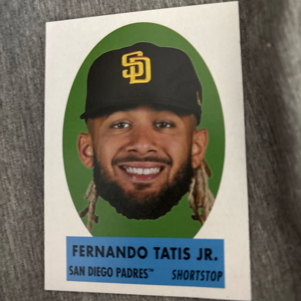 2/$5 Topps Brown San Diego Padres Fernando Tatis JR